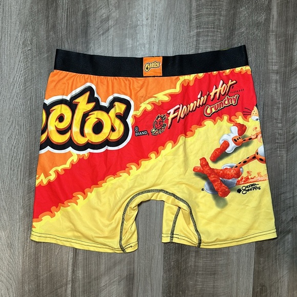 Cheetos Flamin’ Hot Crunchy SWAG Boxer Brief - XL - Picture 2 of 3